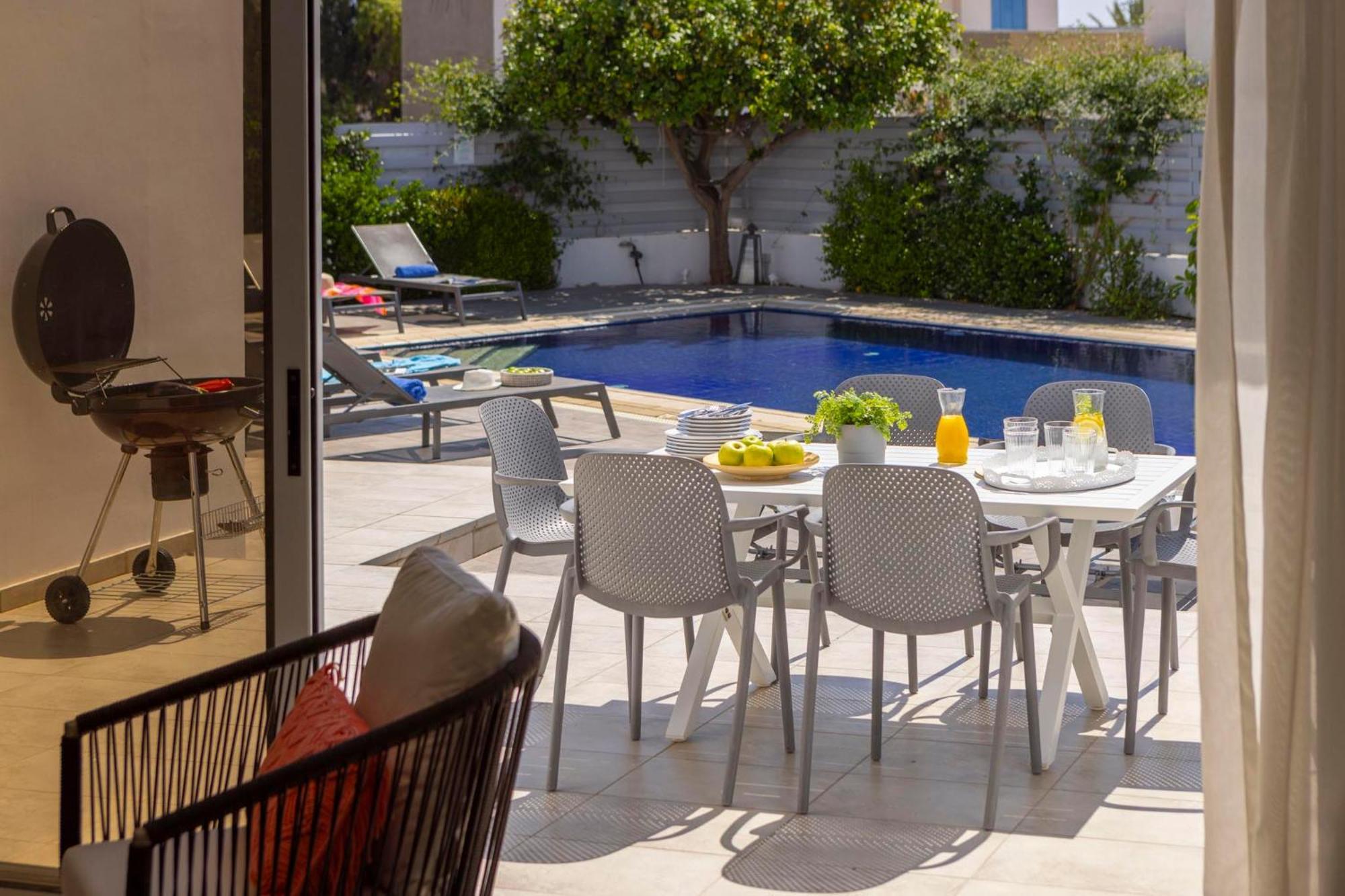 Azure Luxury Pool Villa Protaras Ngoại thất bức ảnh