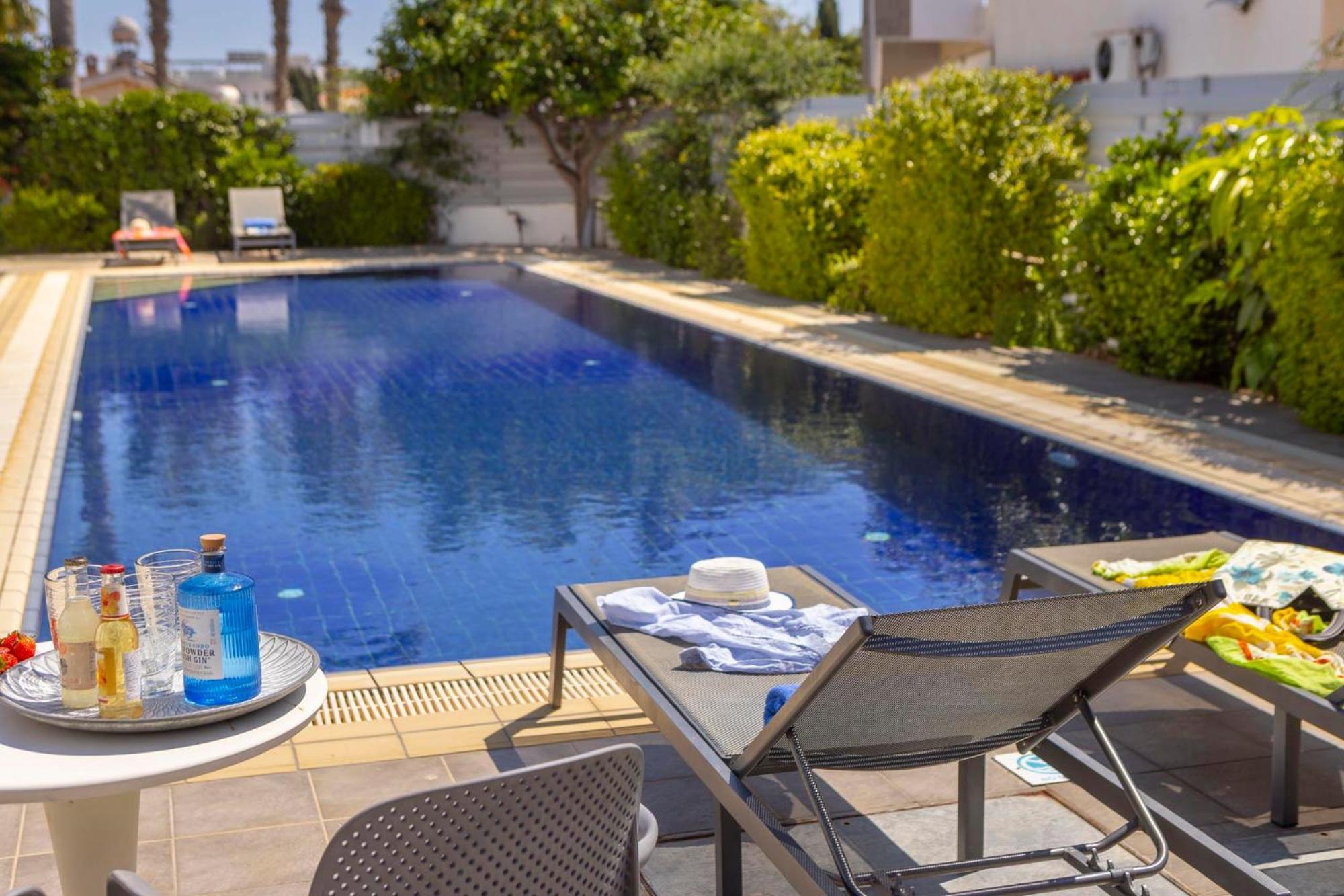 Azure Luxury Pool Villa Protaras Ngoại thất bức ảnh